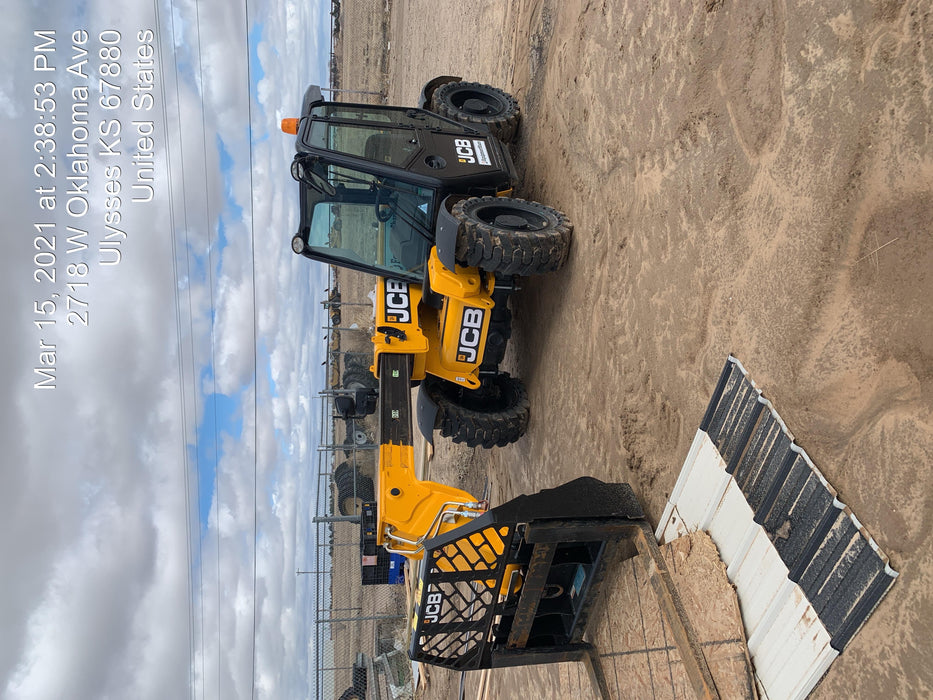 2020 JCB 505-20TC Cab/Heat/Air, Solid Tires, Work Lights, Beacon, Aux Hydraulics, Back up Alarm, ES Decals