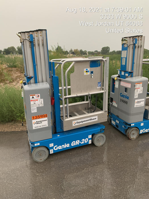 2021 GENIE GR-20