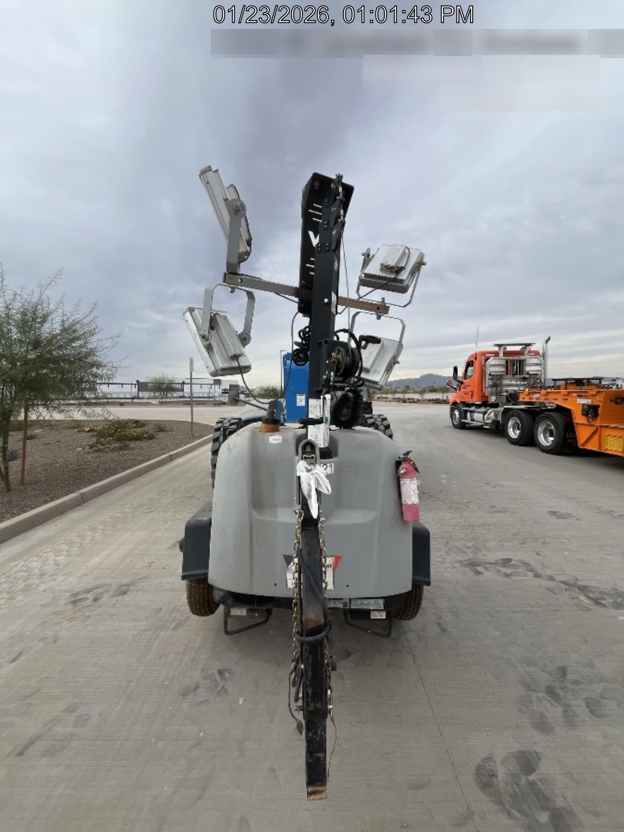 Wacker Neuson LTV6K LED Lighting 300W- Vertical Mast