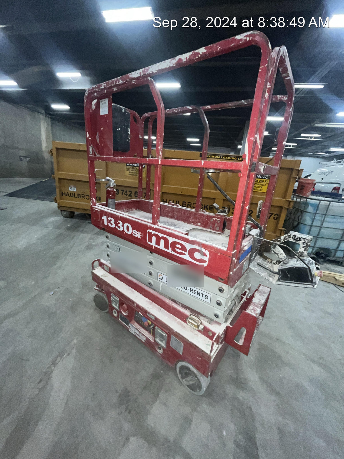 2019 MEC 1330SE Motion Alarm, Beacon, Includes MachineLink keypad and telematics device