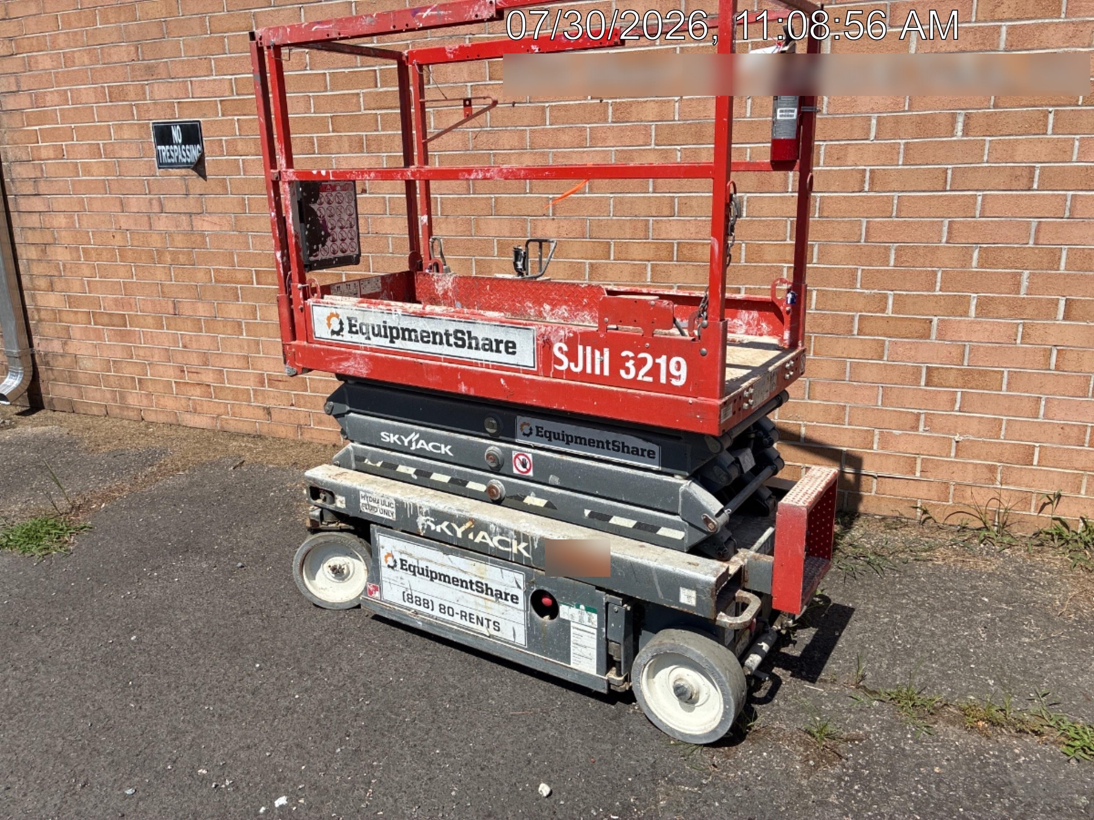 2019 Skyjack SJIII-3219 Standard w/Trojan Batteries