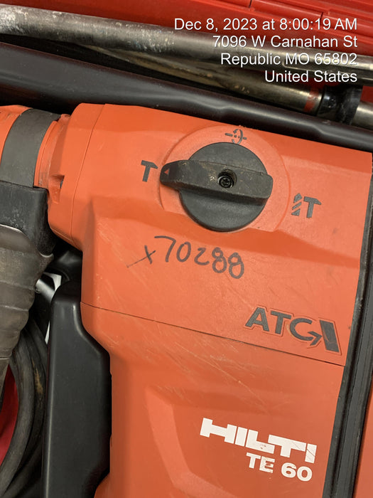 2020 HILTI TE 60-ATC/AVR