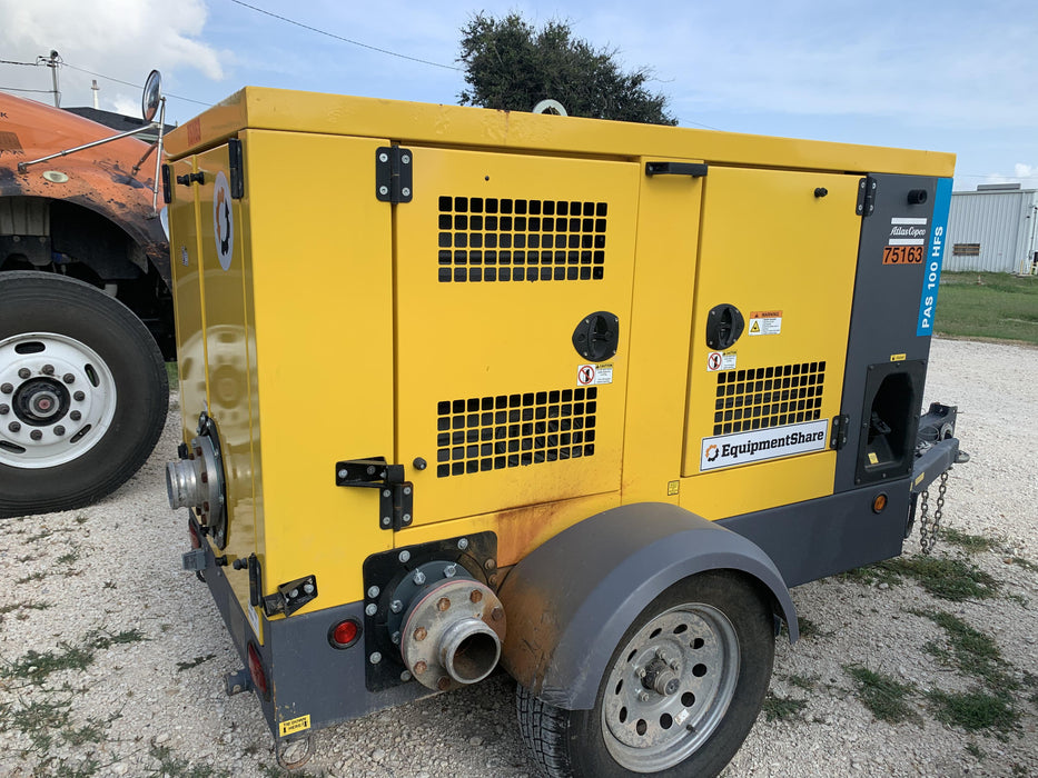 2020 ATLAS COPCO PAS 100 HF CS Enclosed