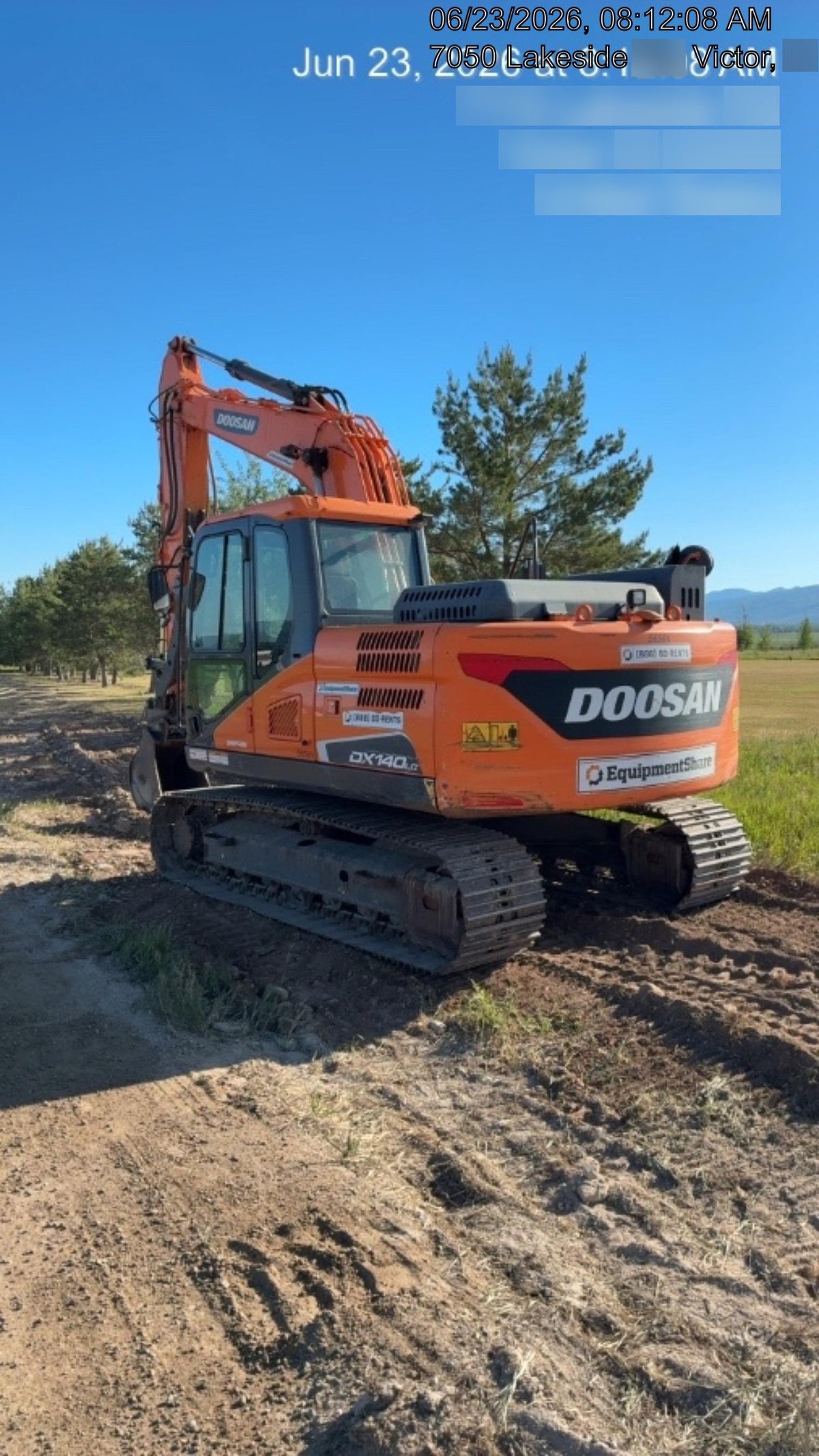2019 DOOSAN DX140LC-5