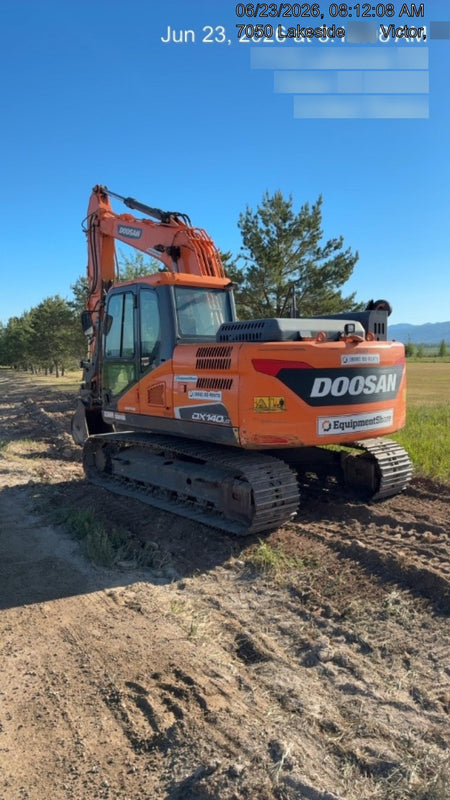2019 DOOSAN DX140LC-5