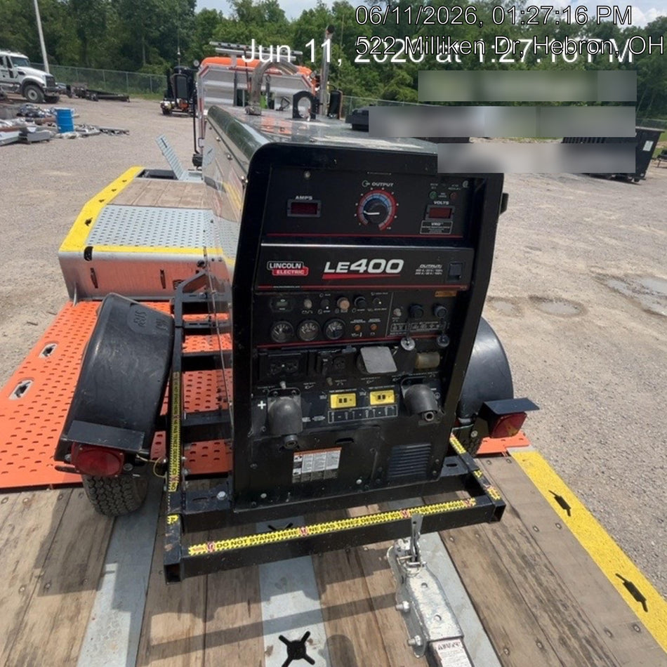 2024 Lincoln Electric LE400 Kubota V1505, Trlr, Cable Rack, Light Kit, ES Decals, T3