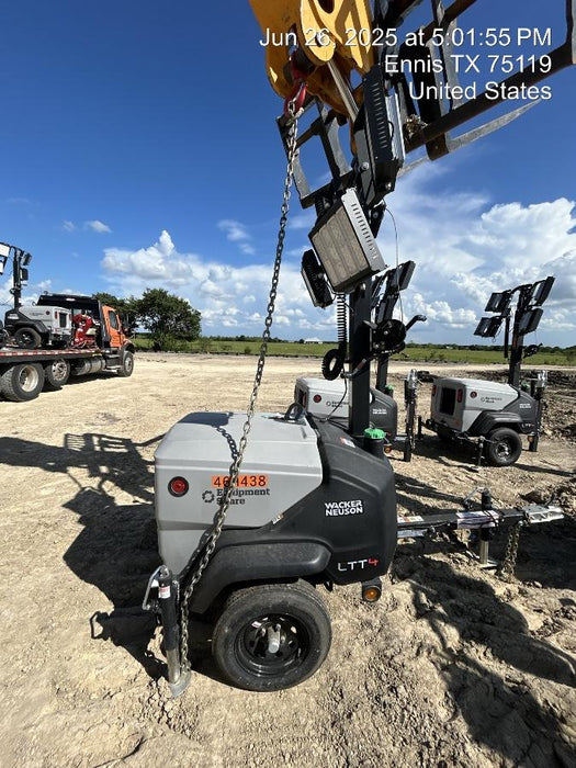 2024 Wacker Neuson LTT4 Diesel, Kohler KDW702, Deep Sea Controller, Auto Start, LED 320W, Bypass Outlet, T3