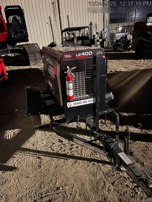 2024 Lincoln Electric LE400 Kubota V1505, Trlr, Cable Rack, Light Kit, ES Decals, T3