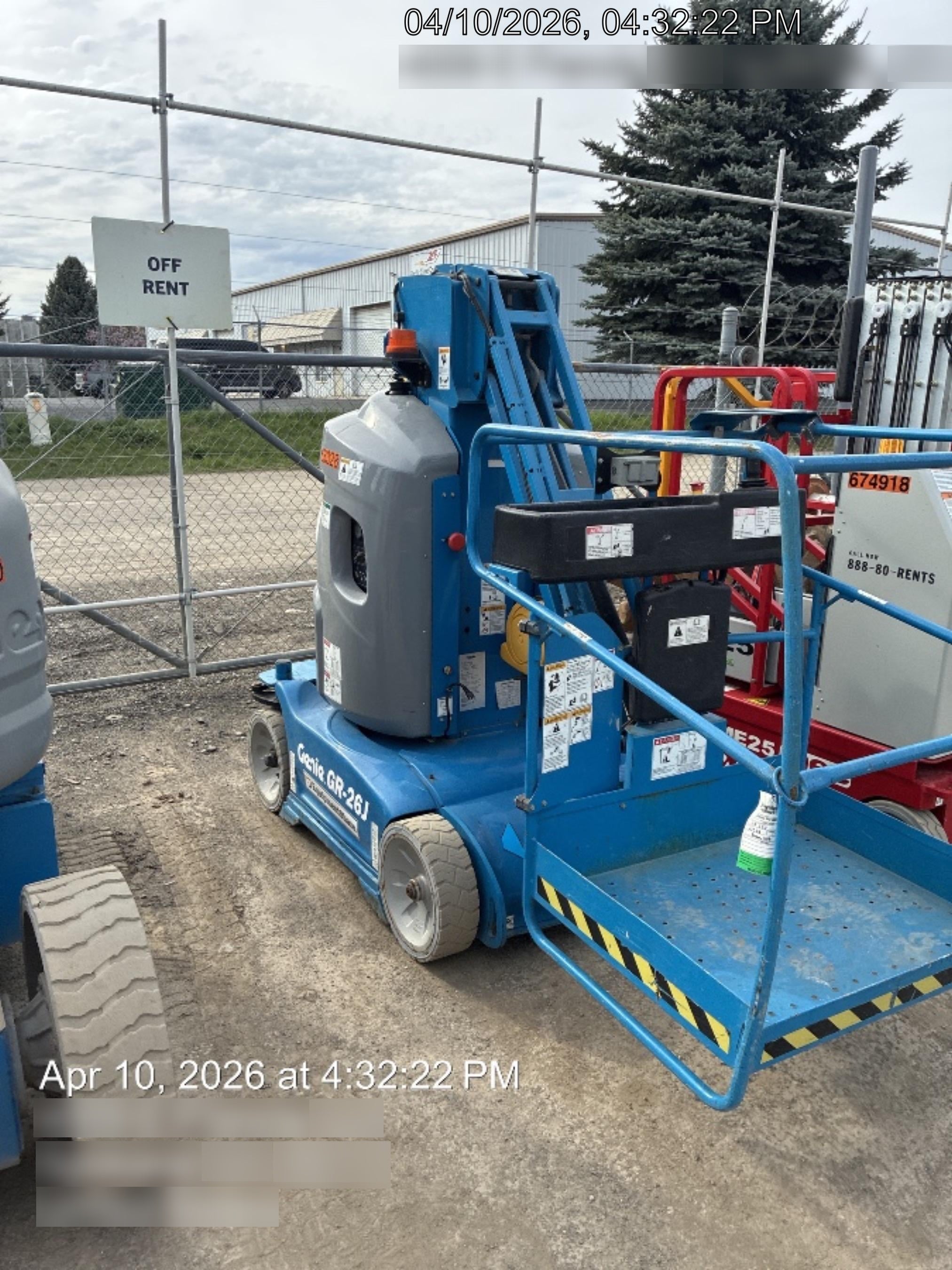 2020 GENIE GR-26J