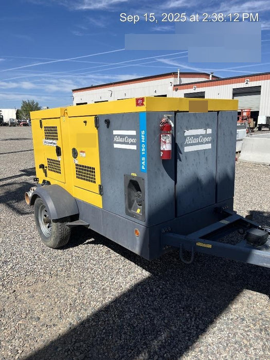 2020 ATLAS COPCO PAS 150 HF CS Enclosed