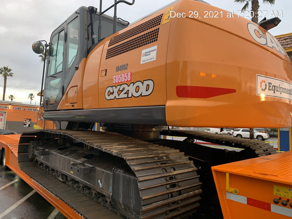 2021 CASE CX210D