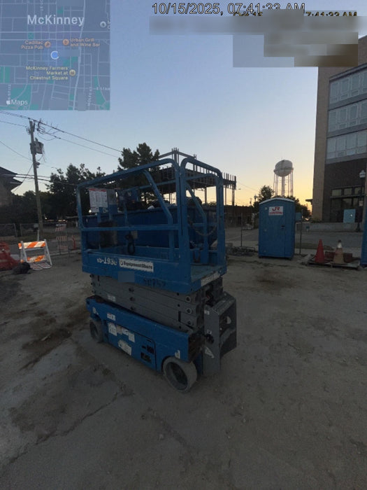 2019 Genie GS-1930 Fixed Rails with Chain Entry