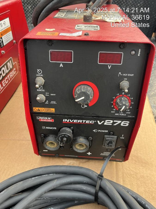 2021 LINCOLN ELECTRIC INVERTEC V276