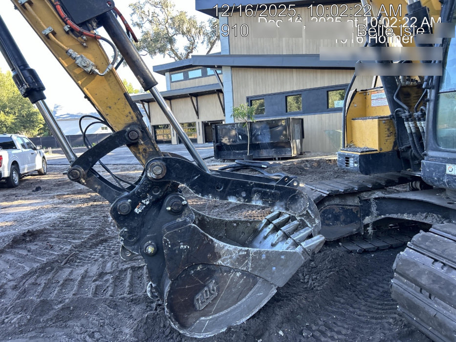 2020 Sany SY155U Rubber Tracks, Front Blade