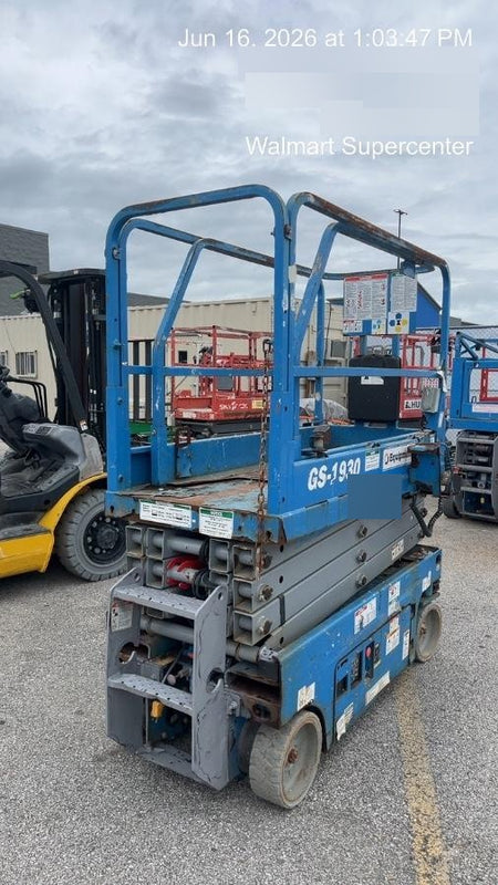 2019 Genie GS-1930 Fixed Rails with Chain Entry