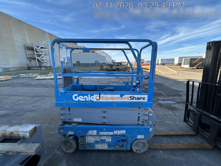 2018 Genie GS-1930 Genie GS-1930 w/Fixed Rail, Chain Entry