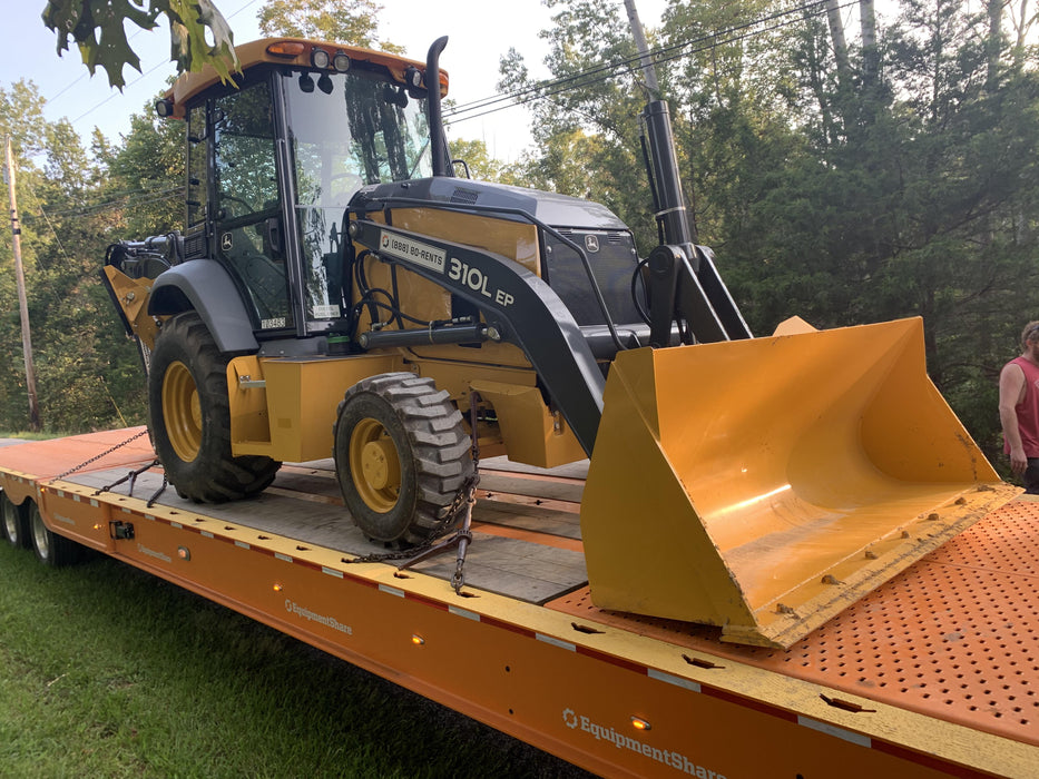 2020 John Deere 310LEP Cab/Heat/Air, 4WD, Standard Stick, Pilot Controls, 2 Way Hydraulics, TAG Manual QC