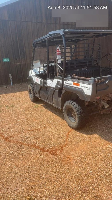 2018 Kawasaki MULE PRO-DX Kawasaki Mule 4x4 Diesel UTV w/Hard Top, Windshield, Beacon, Backup Alarm, ES Keypad/Hardware Installed