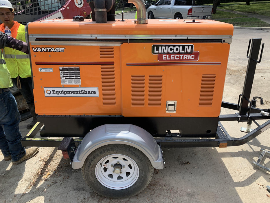 2022 Lincoln Electric Vantage 549X Crosslink Technology, Trailer Mounted, ES Decals, T3