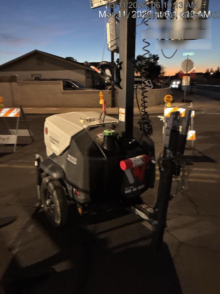 2024 Wacker Neuson LTT4 Diesel, Kohler KDW702, Deep Sea Controller, Auto Start, LED 320W, Bypass Outlet, T3