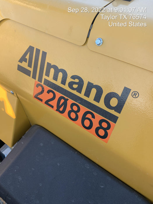 2022 Allmand NLV3GR (4) LED Light Fixture 350W, 23' Vertical Mast, 3kW Prime, Towable, Deep Sea L401, Leveling Jacks, Yanmar T4F 5.8hp