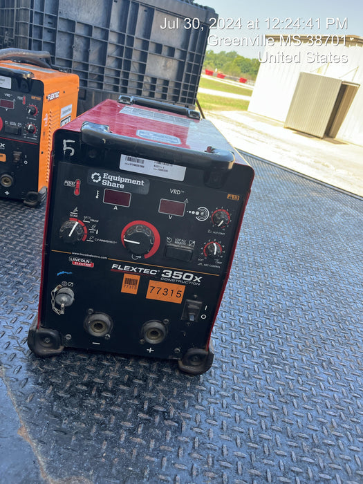 2022 LINCOLN ELECTRIC FLEXTEC 350X