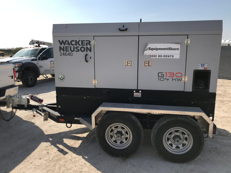 2019 WACKER NEUSON G130