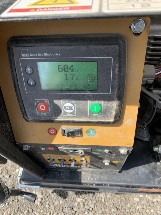 2020 Allmand NLV3GR (4) LED Light Fixture 350W, 23' Vertical Mast, 3kW Prime, Towable, Deep Sea L401, Leveling Jacks, Yanmar T4F 5.8hp