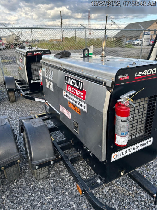 2024 Lincoln Electric LE400 Kubota V1505, Trlr, Cable Rack, Light Kit, ES Decals, T3