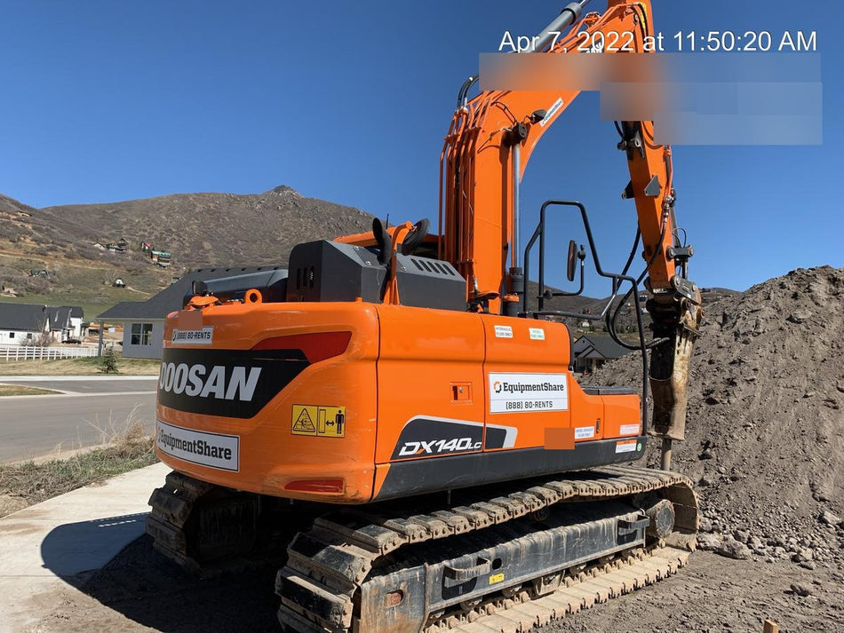 2019 DOOSAN DX140LC-5