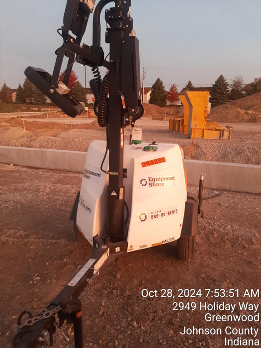 2024 Generac MLT2 Diesel, Flex Switch 120V Input, Powerzone Controller, 
(4) 320W LED Lights, 4kW Generator, 39.9 Gal Fuel Tank, 2" Ball, T3