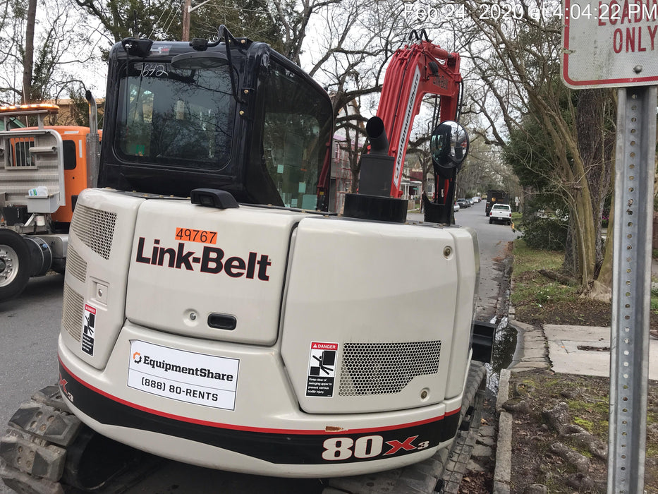 2019 Link-Belt 80X3EX Standard Options