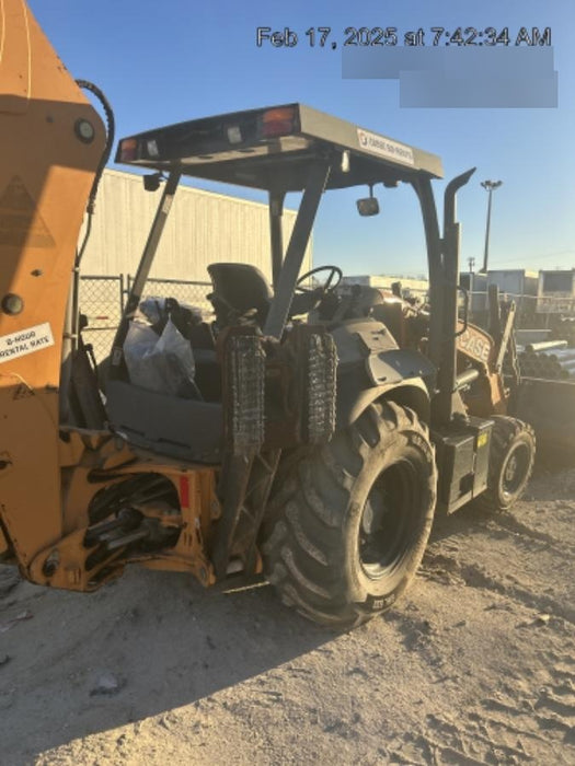 2017 Case 580N EP STANDARD HOE, ROPS, PILOT CONTROLS, AUX HYD