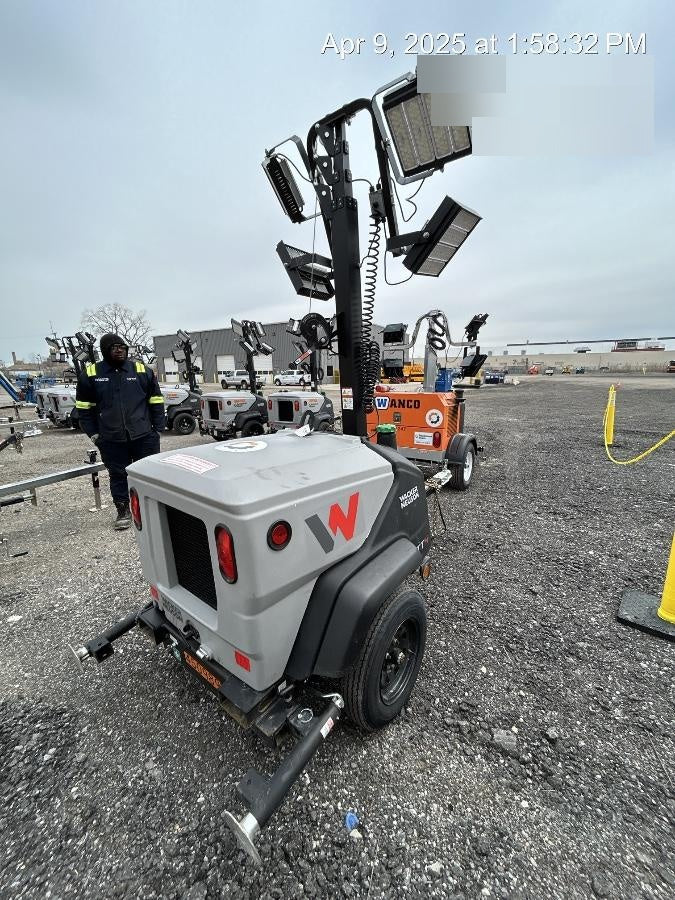 2024 Wacker Neuson LTT4 Diesel, Kohler KDW702, Deep Sea Controller, Auto Start, LED 320W, Bypass Outlet, T3