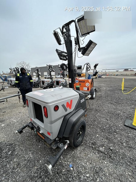 2024 Wacker Neuson LTT4 Diesel, Kohler KDW702, Deep Sea Controller, Auto Start, LED 320W, Bypass Outlet, T3