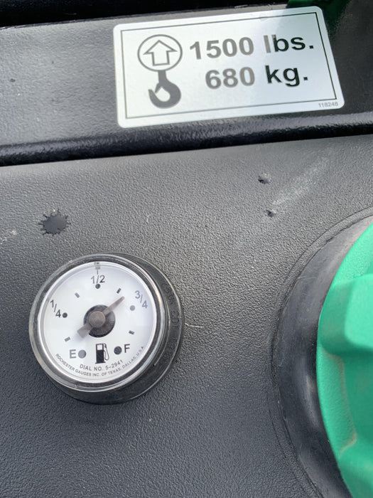 Allmand NLV3GR (4) LED Light Fixture 350W, 23' Vertical Mast, 3kW Prime, Towable, Deep Sea L401, Leveling Jacks, Yanmar T4F 5.8hp