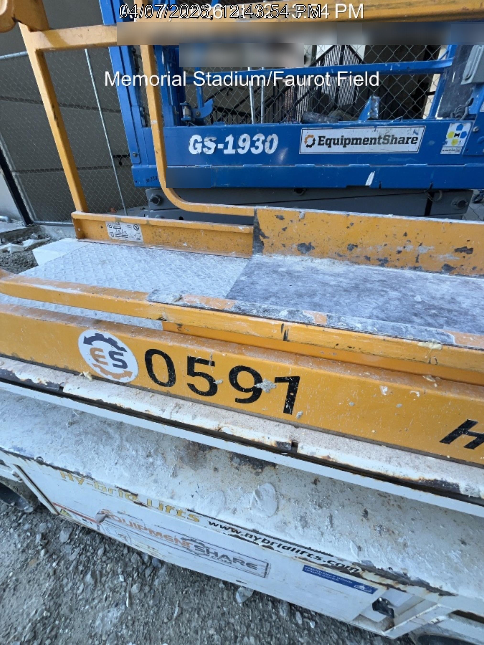 Custom Equipment HB-1430 Hy-Brid Scissor Lift
Platform capacity up to 670 lbs
Working height up to 20 ft
Weighs under 1,700 lbs
Non-marking wheels