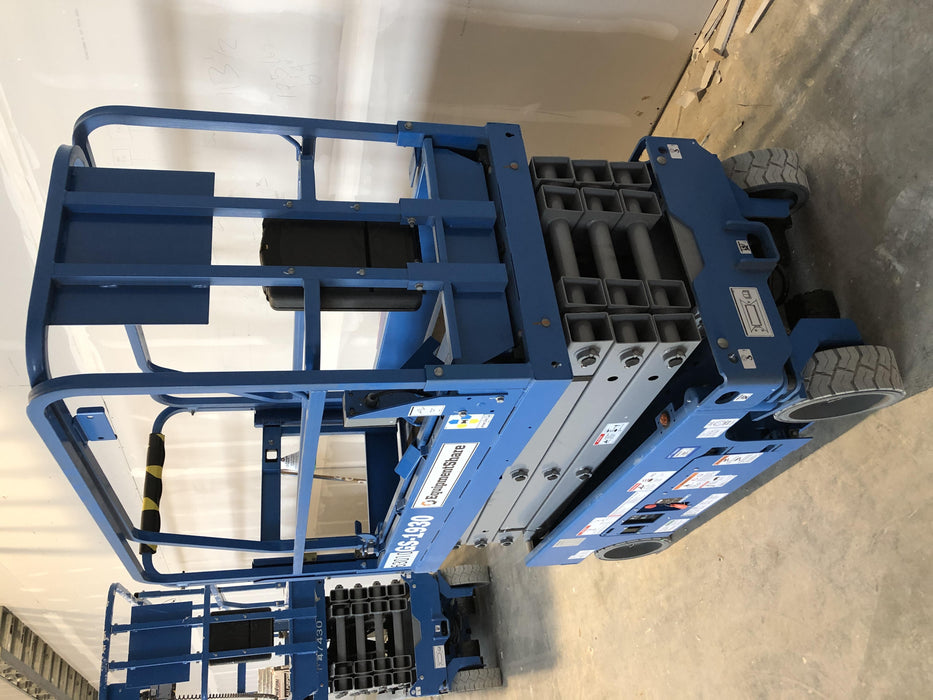 2020 Genie GS-1930 Solid Non Marking Tires, Beacon, Folding rails with half height swing gate