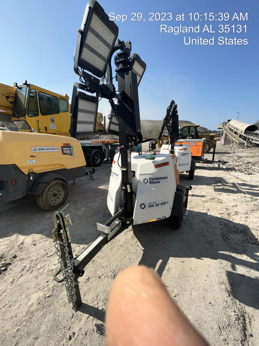 2023 Generac MLT2 Diesel, Flex Switch 120V Input, Powerzone Controller, (4) 320W LED Lights, 4kW Generator, 39.9 Gal Fuel Tank, 2" Ball, T3