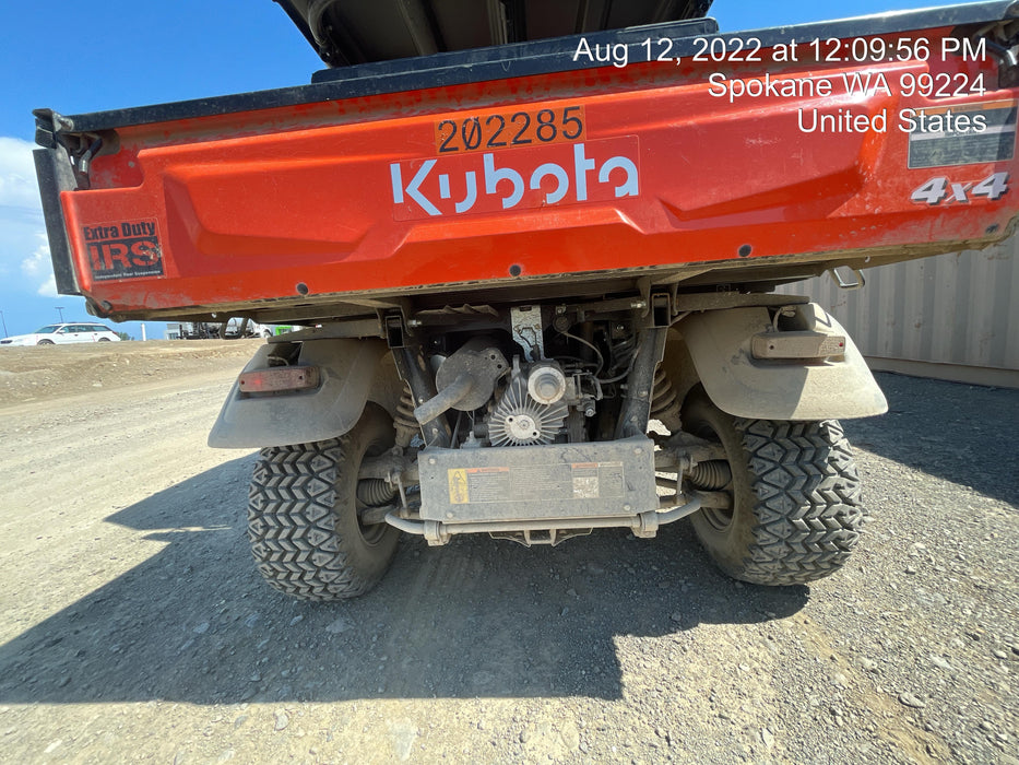 2022 Kubota RTV-X1140W-H Plastic Canopy, Windshield Acrylic Clear, LED Strobe Light, Wire Harness Kit, Back up Alarm
