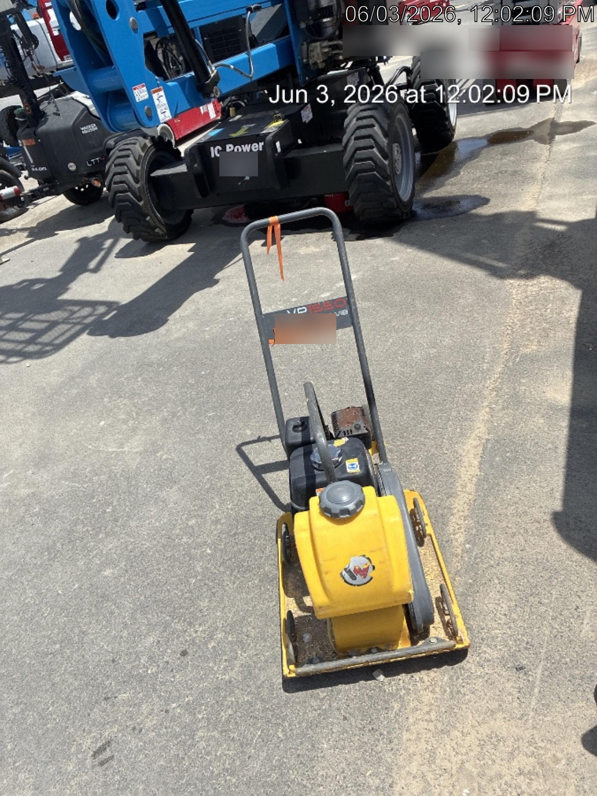 2021 WACKER NEUSON VP1550AW