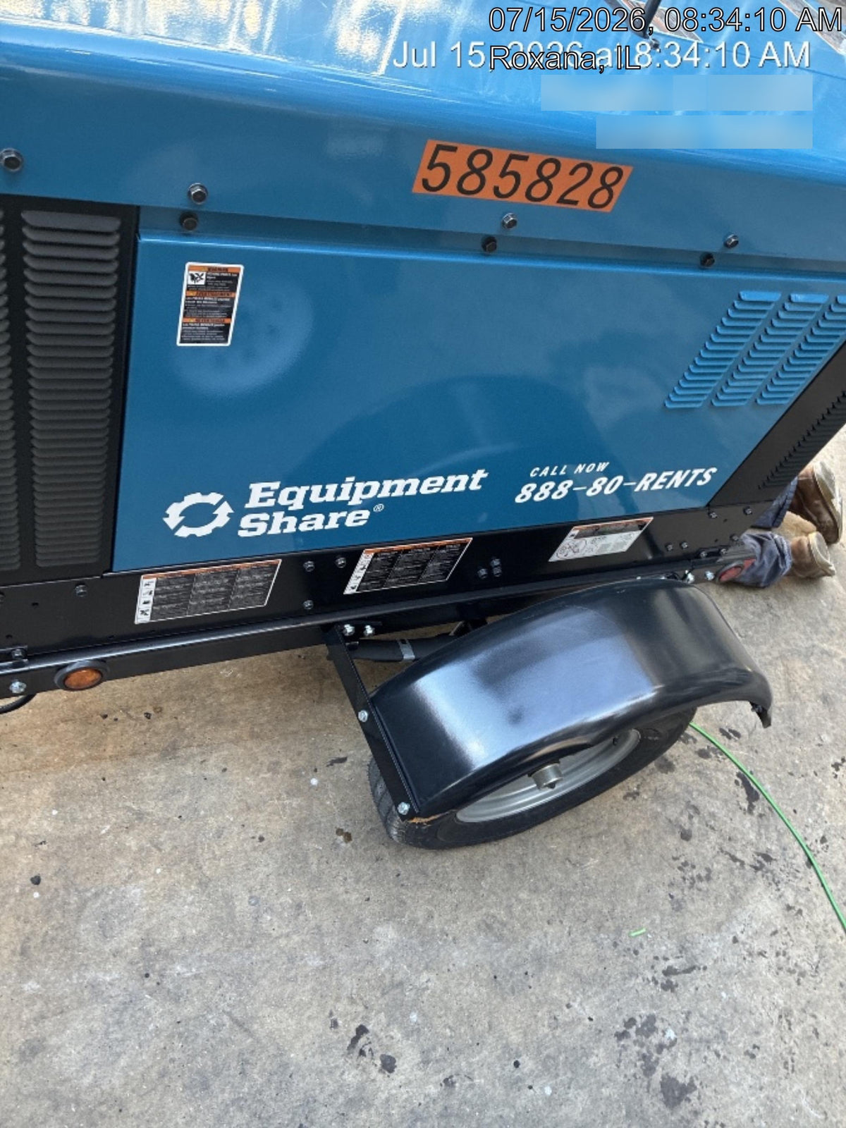 2025 MILLER ELECTRIC BIG BLUE 400