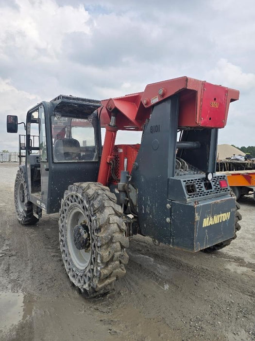 2018 Manitou 12042 Manitou MTA 12042 w/Cab/Heat/AC, Work Lights/Strobe, Aux Hyd, Solid Tires, Lift Hook, 66" Carriage, 72" Forks