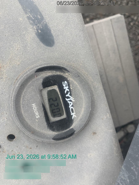 2019 Skyjack SJIII-3226 Standard Options, Trojan Batteries