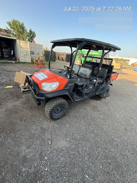 2021 Kubota RTV-X1140W-H Plastic Canopy, Windshield Acrylic Clear, LED Strobe Light, Wire Harness Kit, Back up Alarm