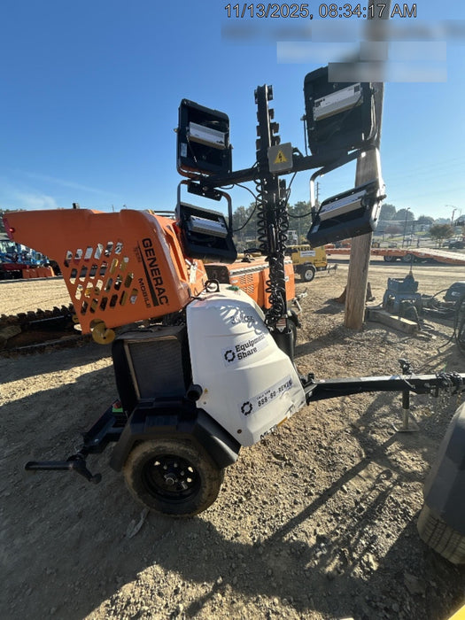 2024 Generac MLT2 Diesel, Flex Switch 120V Input, Powerzone Controller, 
(4) 320W LED Lights, 4kW Generator, 39.9 Gal Fuel Tank, 2" Ball, T3