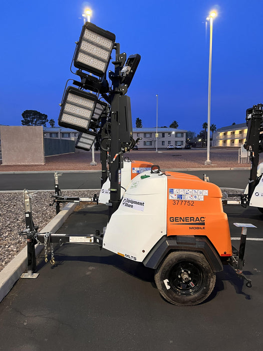 2023 Generac MLT2 Diesel, Flex Switch 120V Input, Powerzone Controller, 
(4) 320W LED Lights, 4kW Generator, 39.9 Gal Fuel Tank, 2" Ball, T3