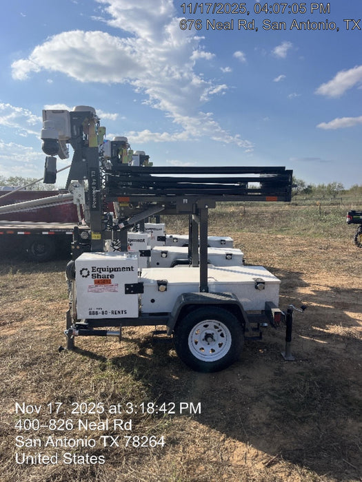 2025 NATIONAL SIGNAL Sunray Solar-Powered Mobile Integrator Tower