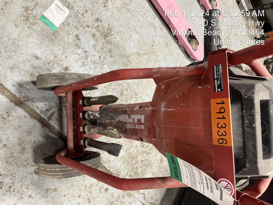 2021 HILTI TE 3000-AVR