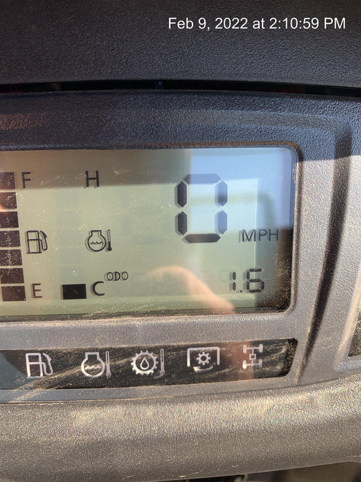 2022 Kubota RTV-X1140W-H Plastic Canopy, Windshield Acrylic Clear, LED Strobe Light, Wire Harness Kit, Back up Alarm